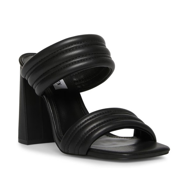 Steve Madden Tahani Square Toe Sandal Heel - Picture 7 of 9